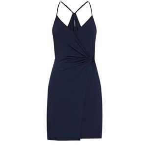 NWT BCBGeneration Twist-Front Surplice Dress